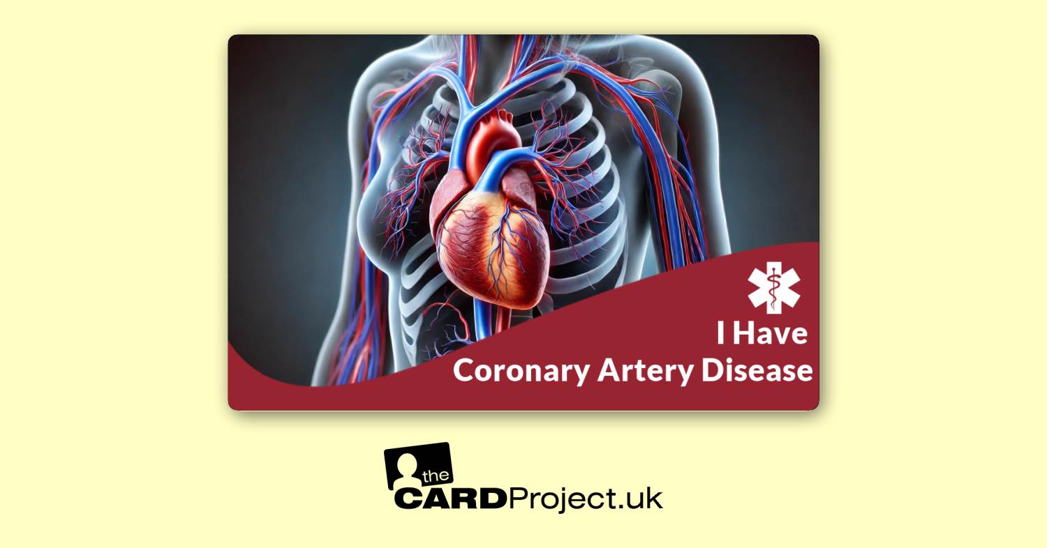 I Have Coronary Artery Disease Design 3